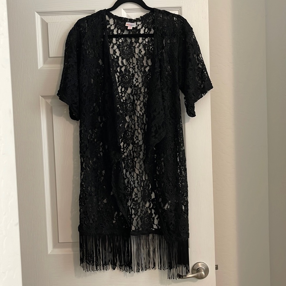 Lace coverup